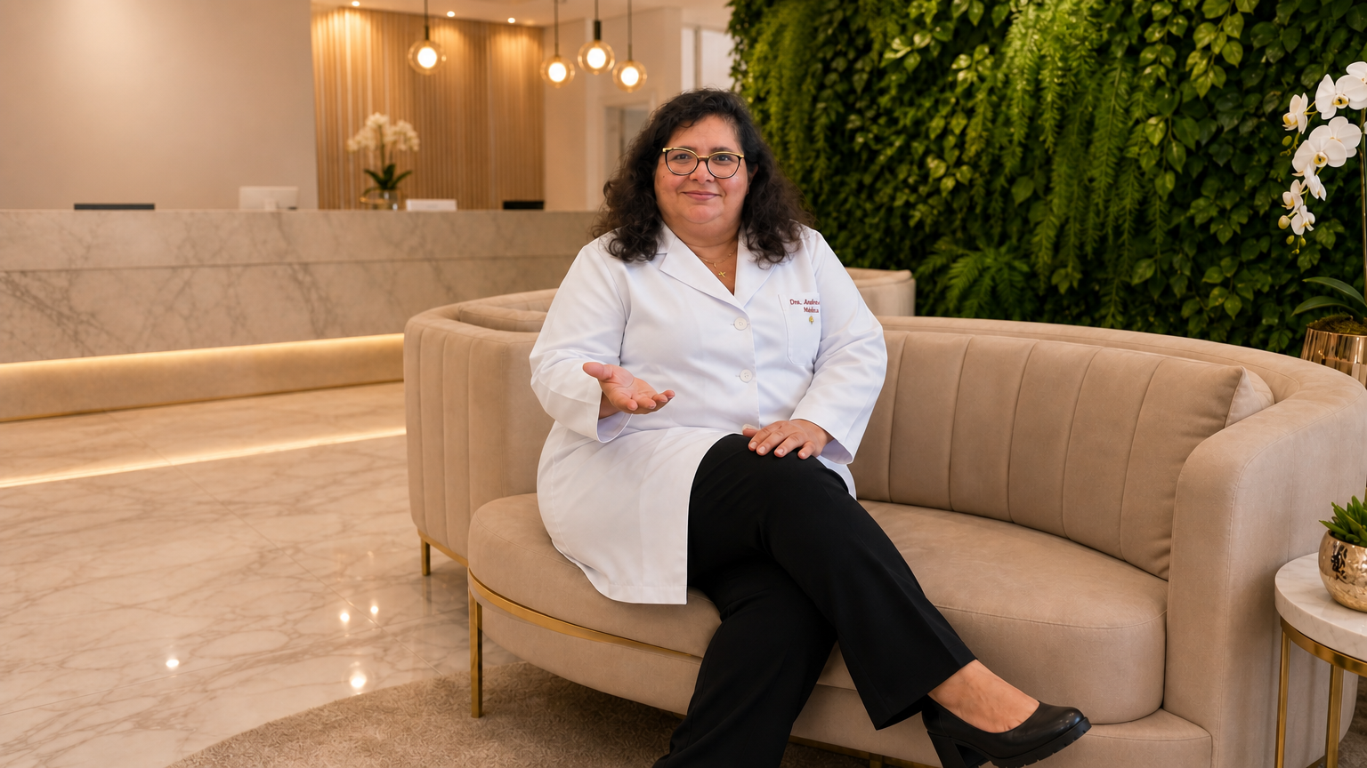 Dra. Andrea Paula de Azevedo — Hero